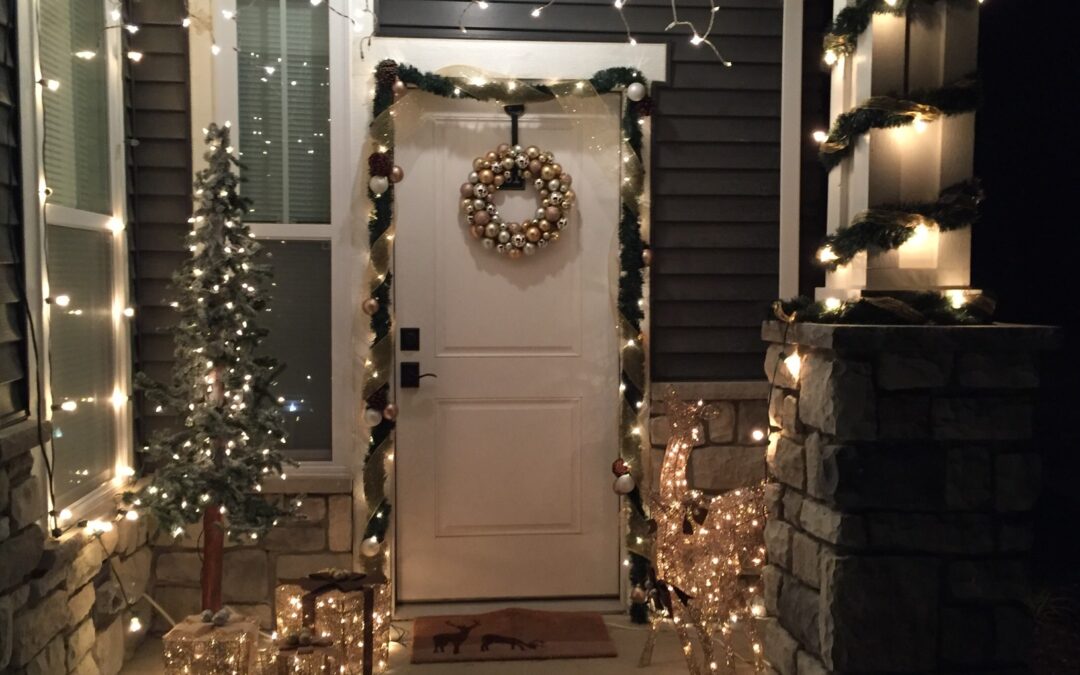 Give Your Front Porch and Door a Holiday Facelift
