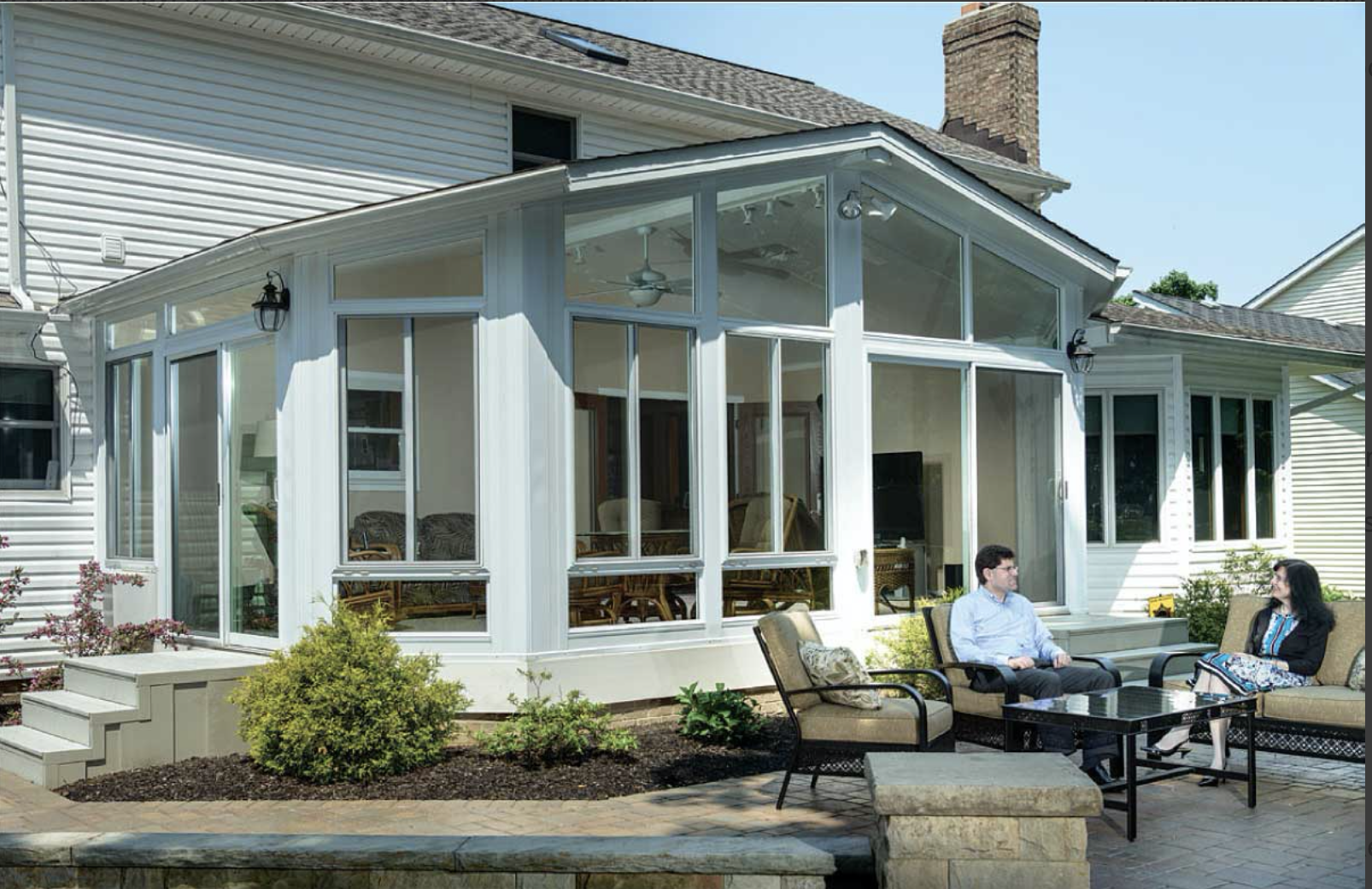 Home with Oasis Leisure Room 3600® sunroom