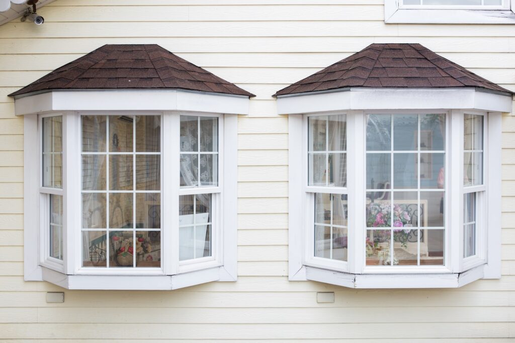 bay windows on home